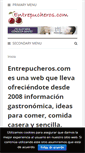 Mobile Screenshot of entrepucheros.com